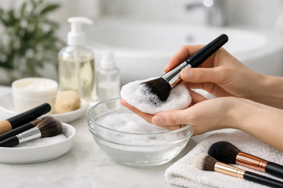 How to Clean Makeup Brushes Without Damage