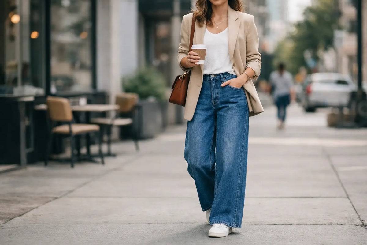 How to Style Wide Leg Jeans for Everyday Wear