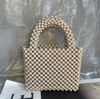 beaded handbag