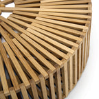 bamboo woven beach bag