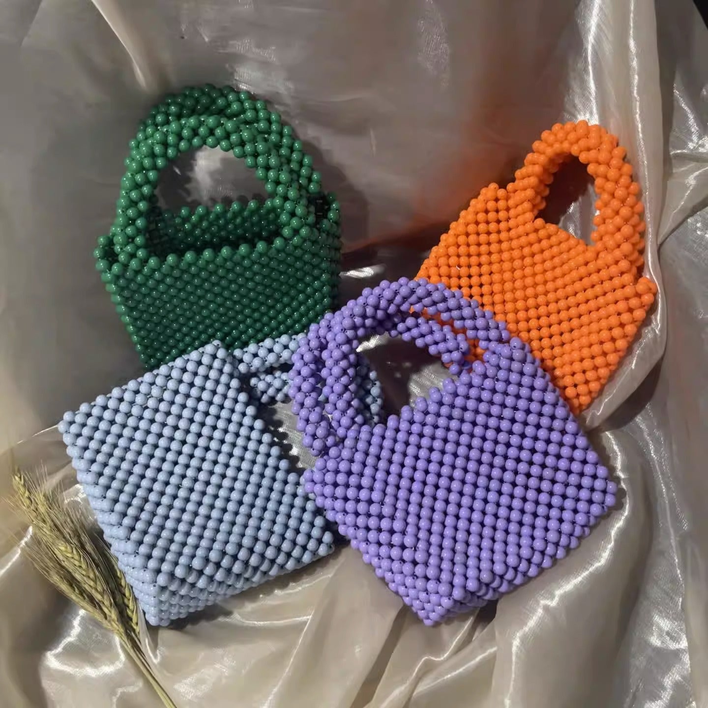 beaded handbag