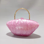 acrylic box evening bag