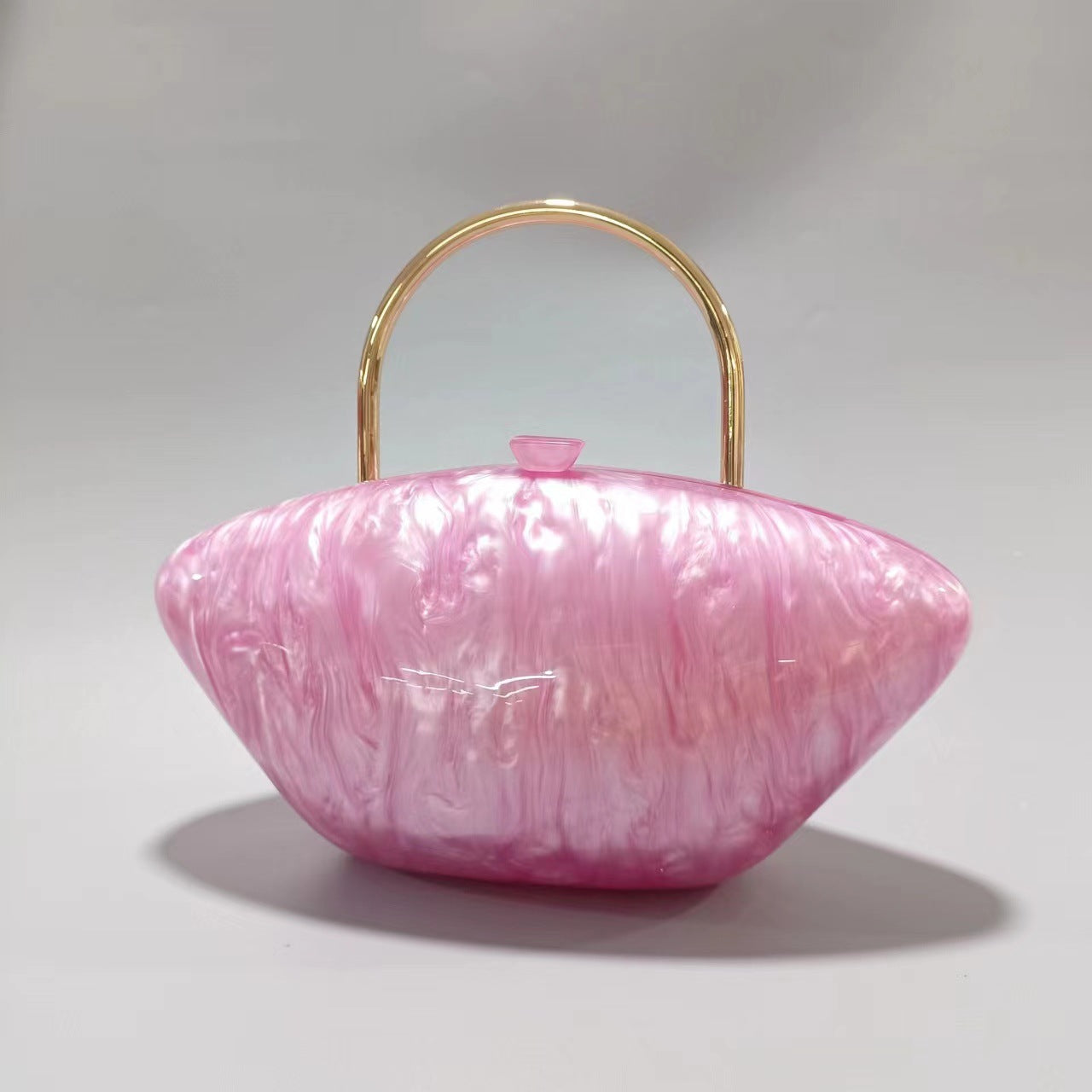 acrylic box evening bag