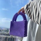 beaded handbag