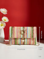 straw square bag