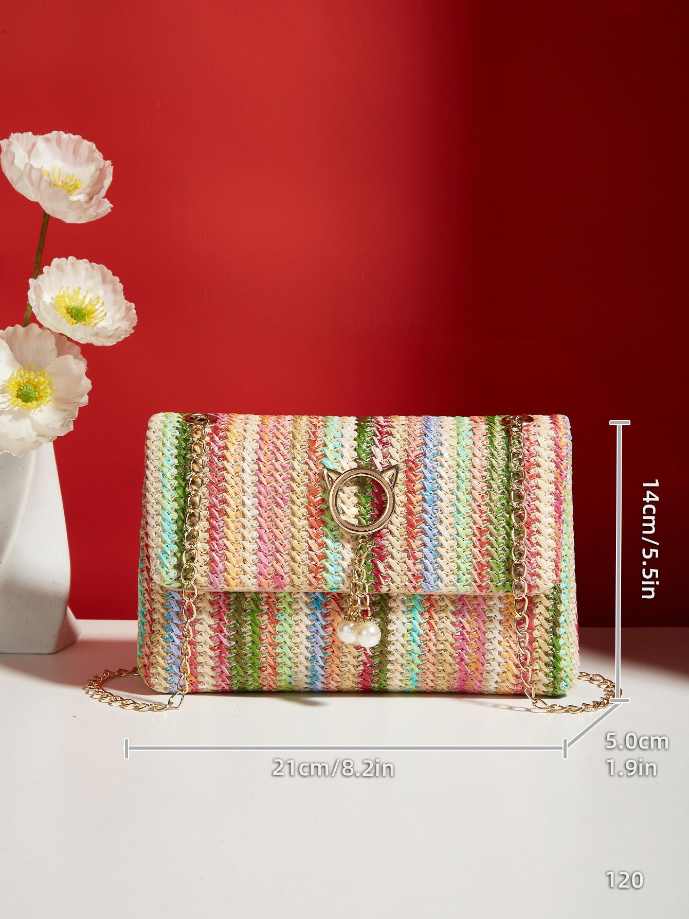 straw square bag