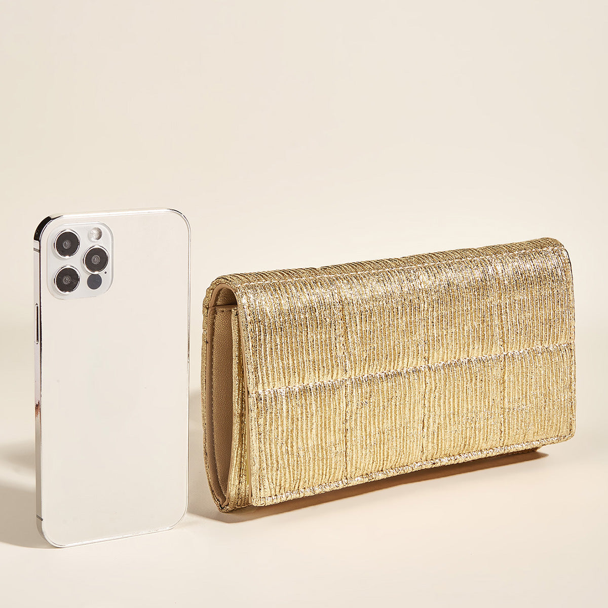 Luxury Sequin Evening Clutch Bag