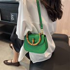 bamboo handheld saddle bag