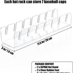 acrylic hat rack
