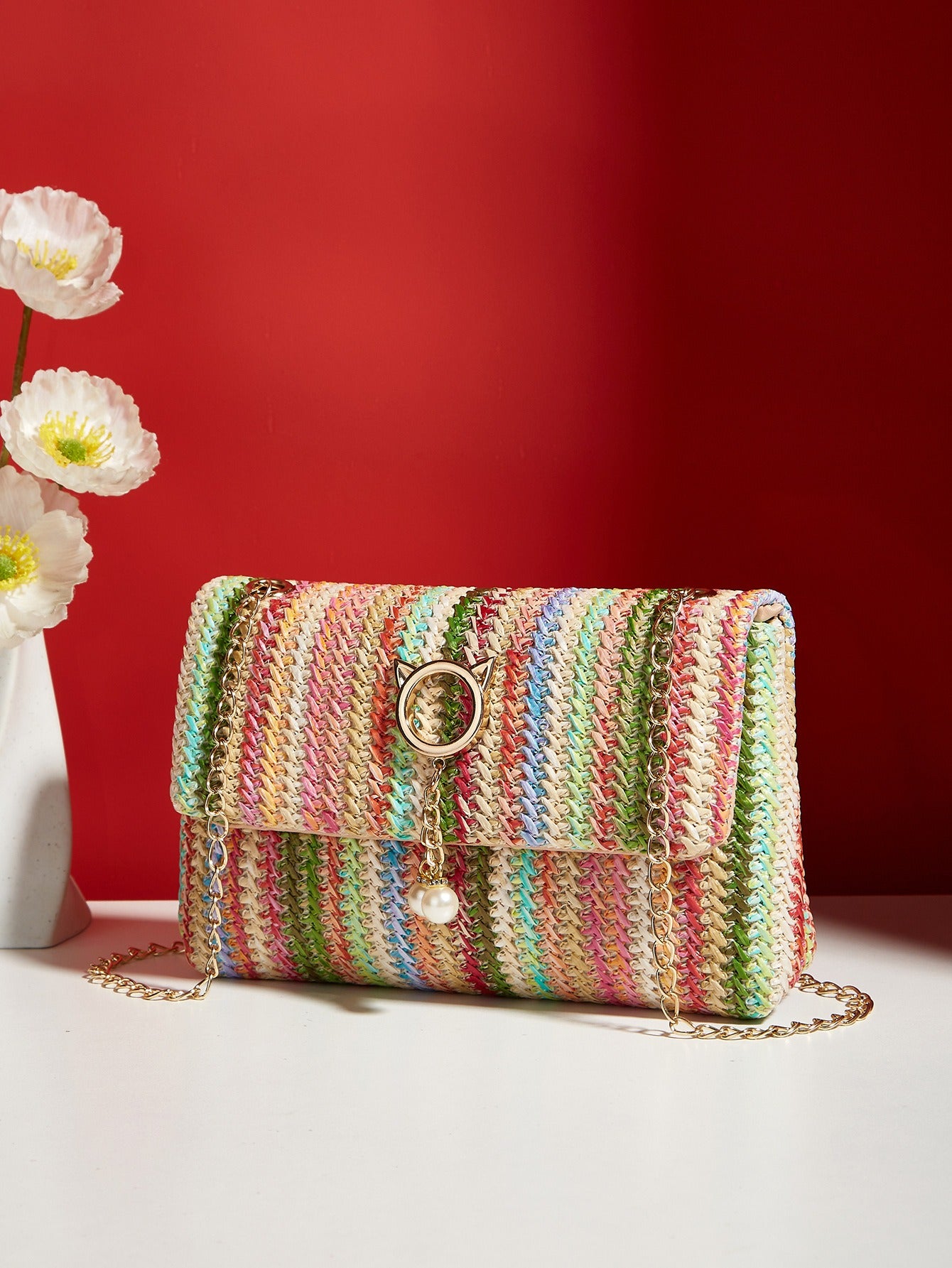 straw square bag