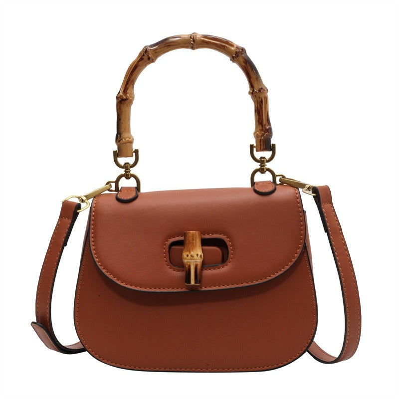 bamboo handheld saddle bag
