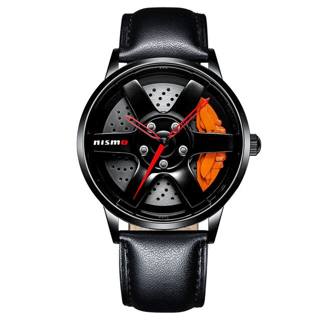 NIBOSI Wheel Rim Mens Watches Top Brand Luxury Sport Car Watch Men Fashion Waterproof Men's Quartz Wristwatch Relogio Masculino