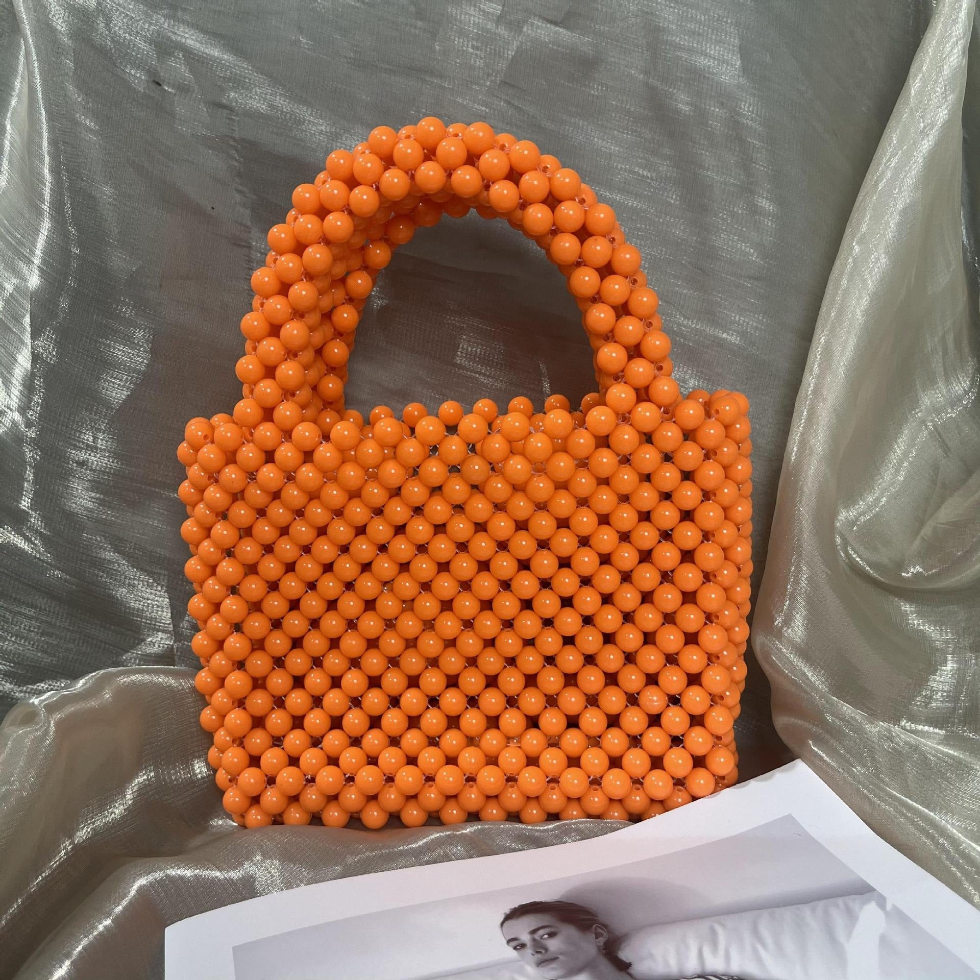beaded handbag