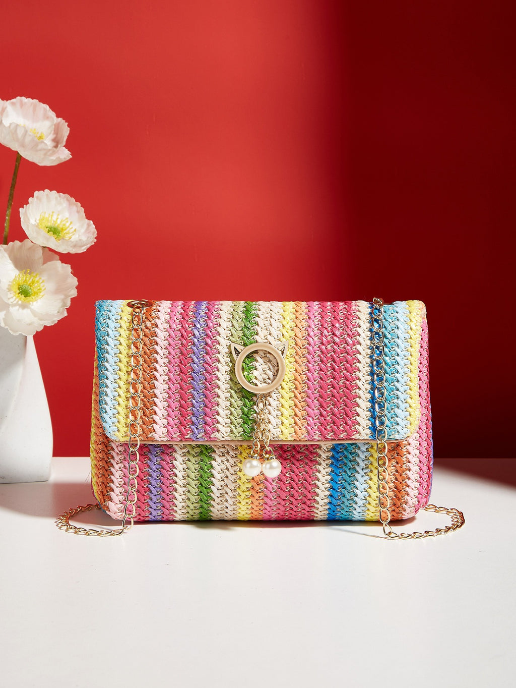 straw square bag