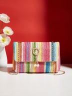 straw square bag