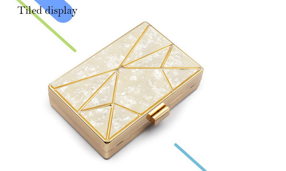 Pearly Acrylic Dinner Bag