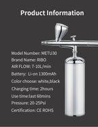 airbrush compressor kit
