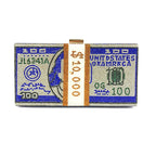 money print clutch bag