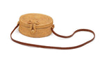 Round Rattan Bag