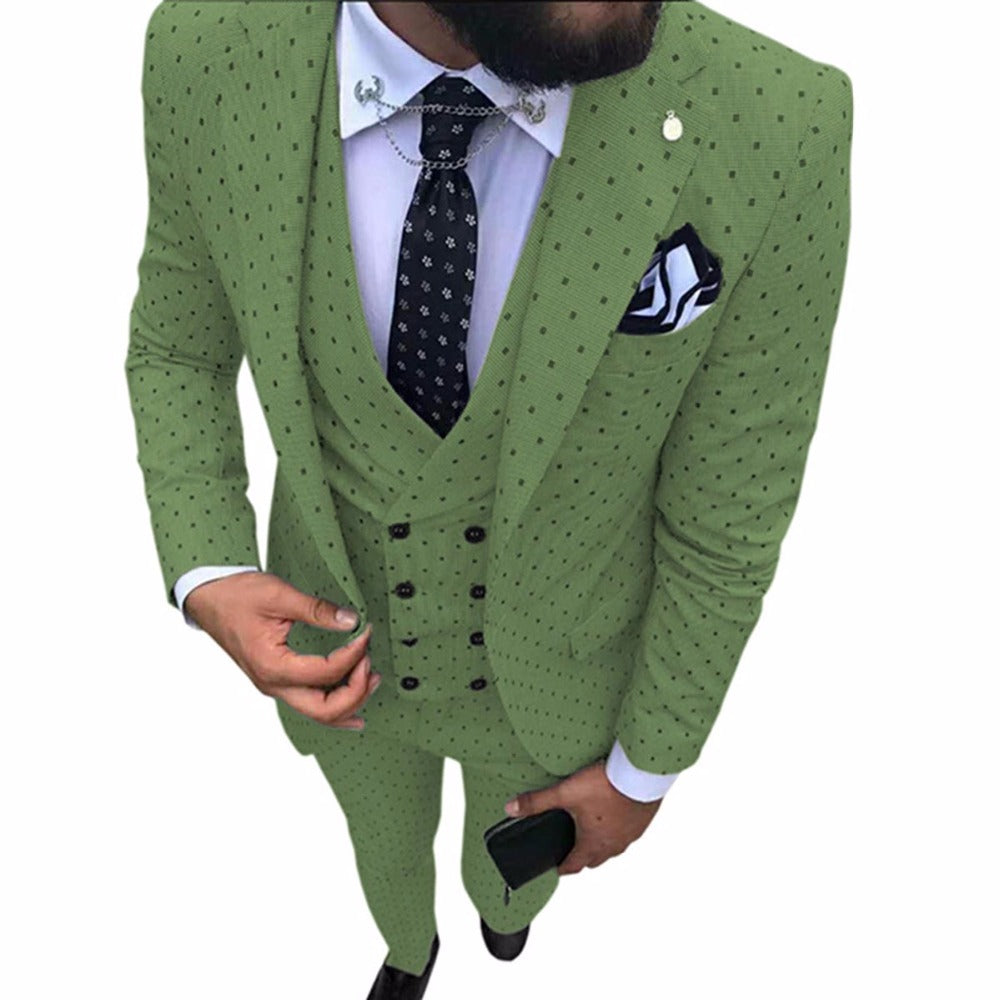  Men's Three-Piece Suit