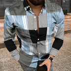 3D patchwork print jacket
