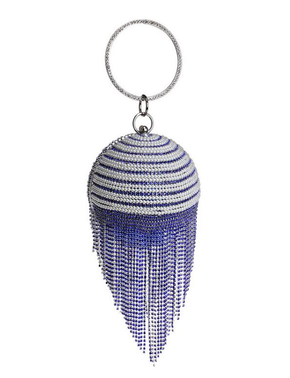 : Pearl Beaded Clutch Bag