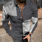 3D patchwork print jacket
