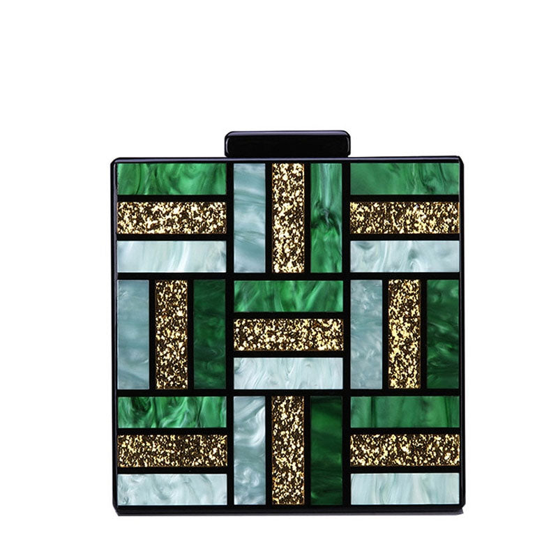 Luxury Acrylic Evening Clutch Bag