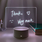 LED note board night light