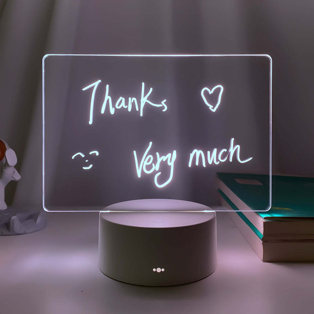 LED note board night light
