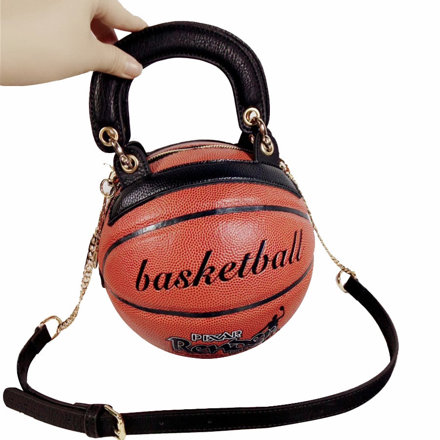 Basketball Shape Handbag