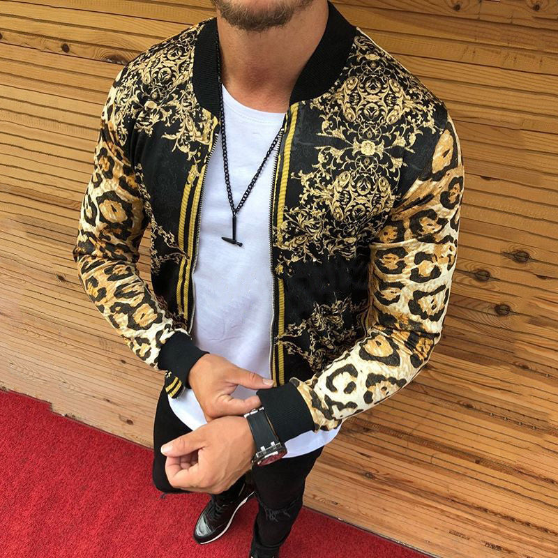 leopard print jacket