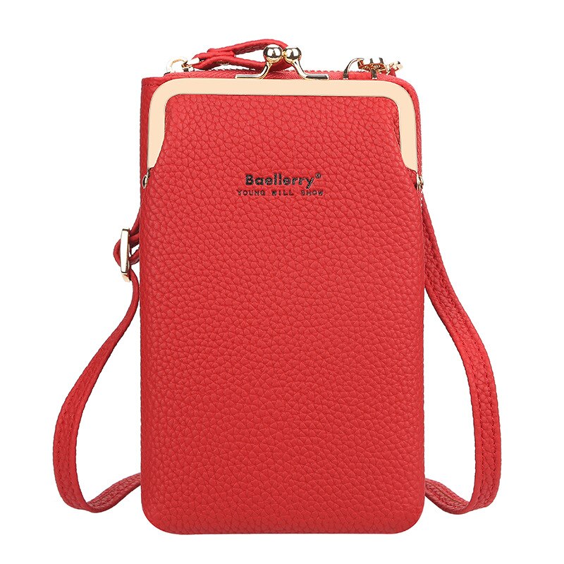 Women's Small Shoulder Bag with Phone Pocket