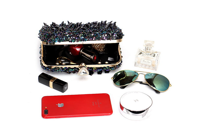 Embroidered Evening Bag