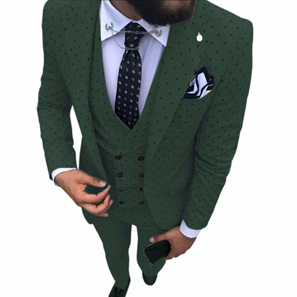  Men's Three-Piece Suit