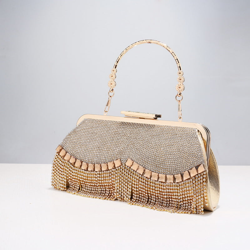  Fringed Evening Clutch Bag