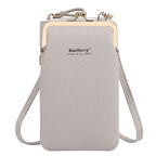 Women's Small Shoulder Bag with Phone Pocket