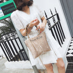 Transparent Chain Shoulder Bag