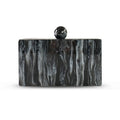 marbled acrylic clutch