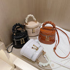Crocodile Pattern Bucket Bag