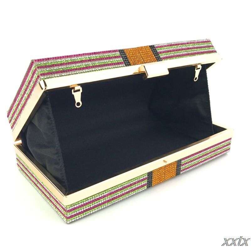 money print clutch bag