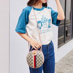 Tiger Head Crossbody Bag