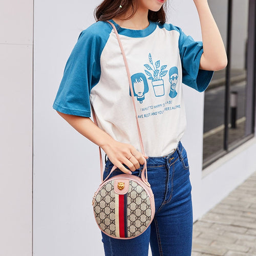 Tiger Head Crossbody Bag