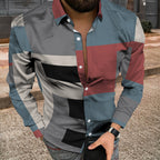 3D patchwork print jacket
