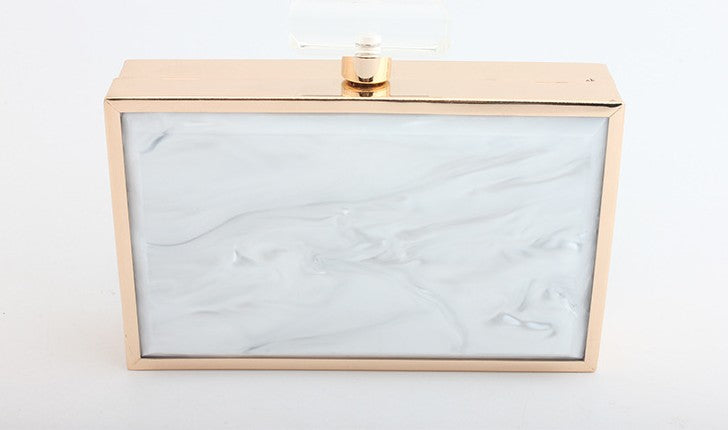 perfume bottle clutch bag