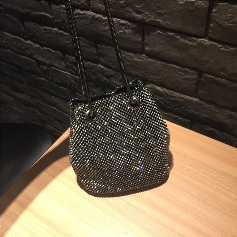 Vintage Crystal Clutch Bag