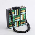 Luxury Acrylic Evening Clutch Bag