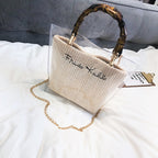 Transparent Chain Shoulder Bag