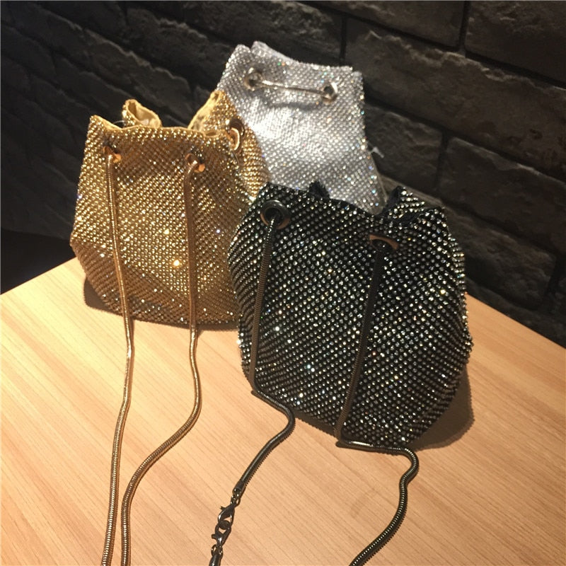 Vintage Crystal Clutch Bag