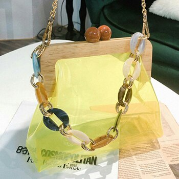 Ice Cream Color Chain Shoulder Bag